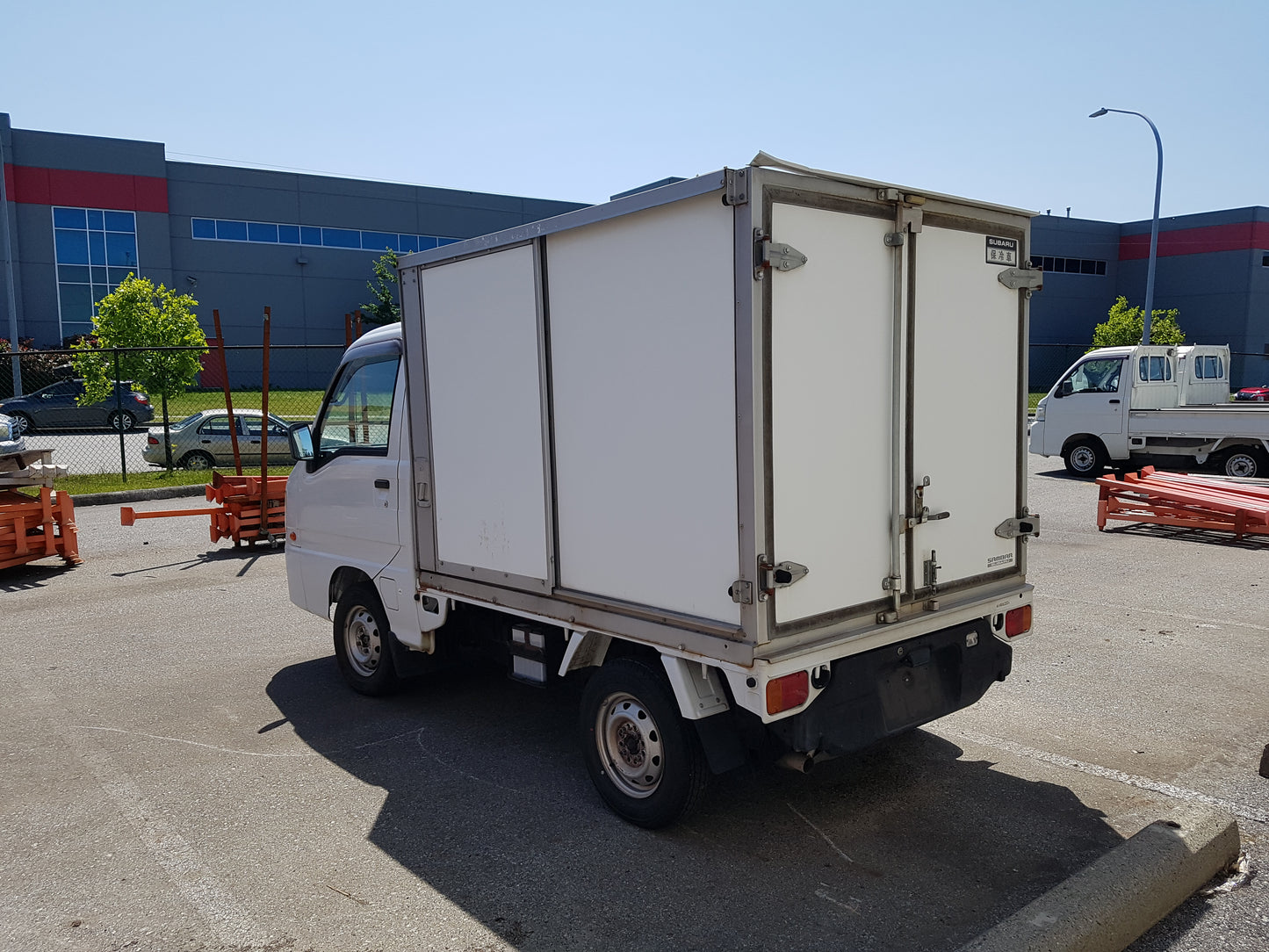 Low kms, rare 2010 Subaru Sambar 4WD Manual with AC, Enclosed Cube Van