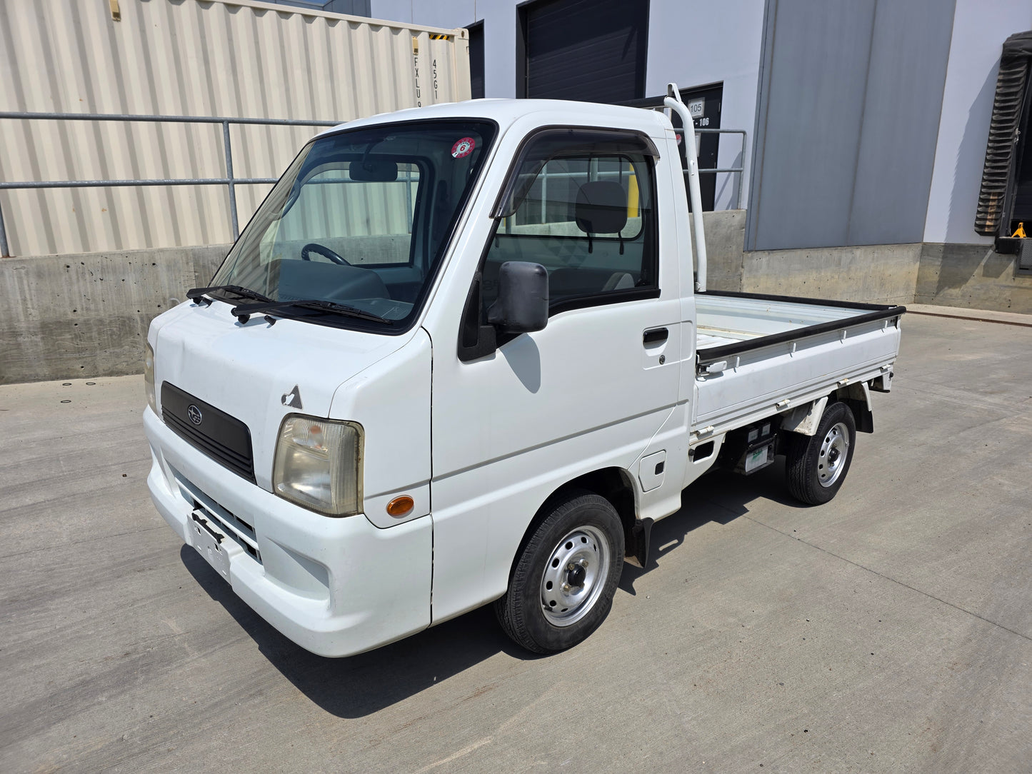 2005 SUBARU SAMBAR AWD 5 Sp Manual Low Kms Mini Kei Truck