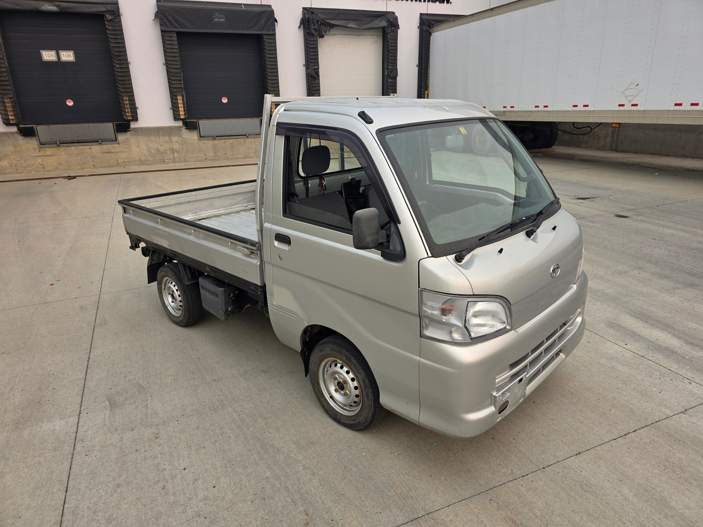 2007 DAIHATSU HIJET 4WD 5 Speed Low Kms DUMP BED Kei Truck
