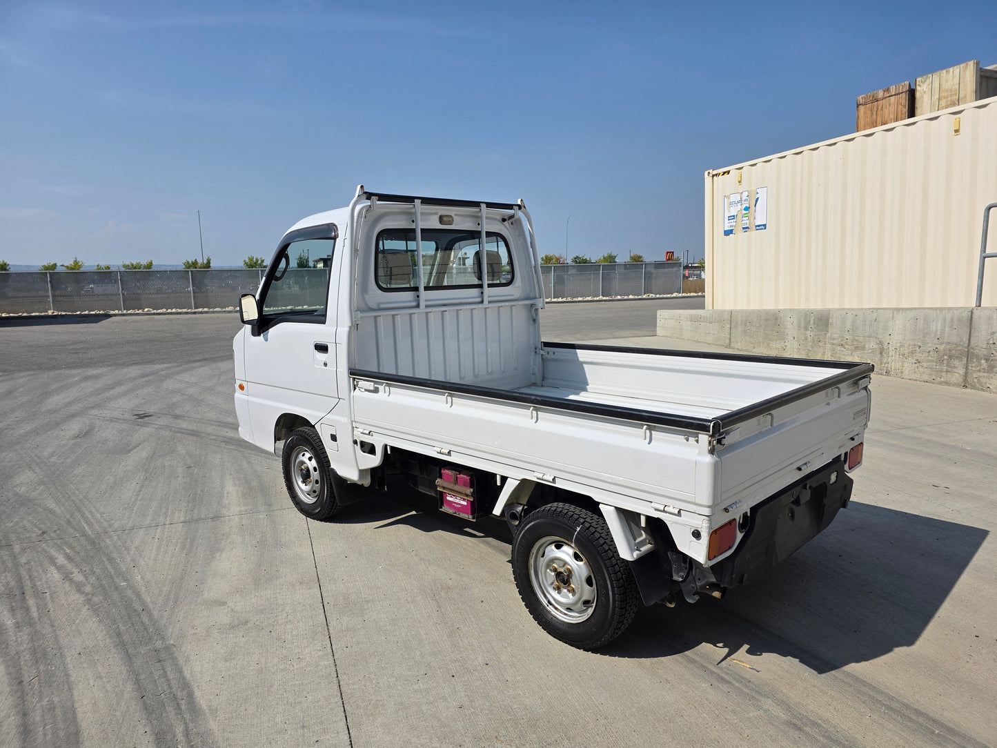 2007 SUBARU SAMBAR AWD 5 Sp Manual Low Kms Mini Kei Truck