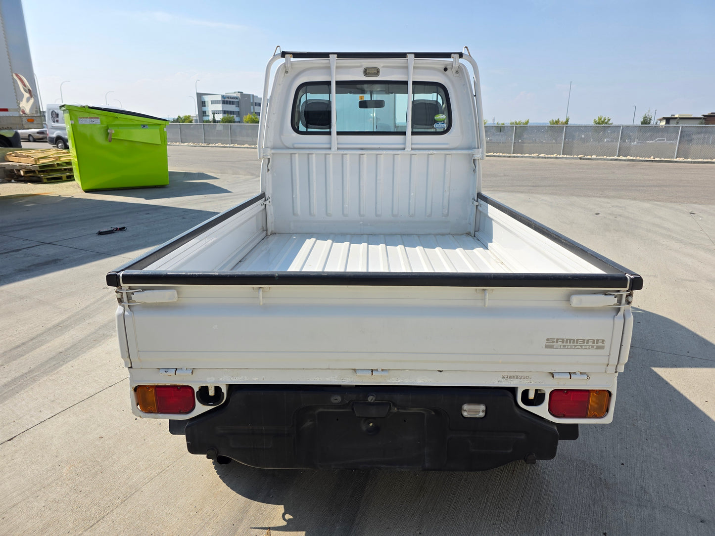 2007 SUBARU SAMBAR AWD 5 Sp Manual Low Kms Mini Kei Truck
