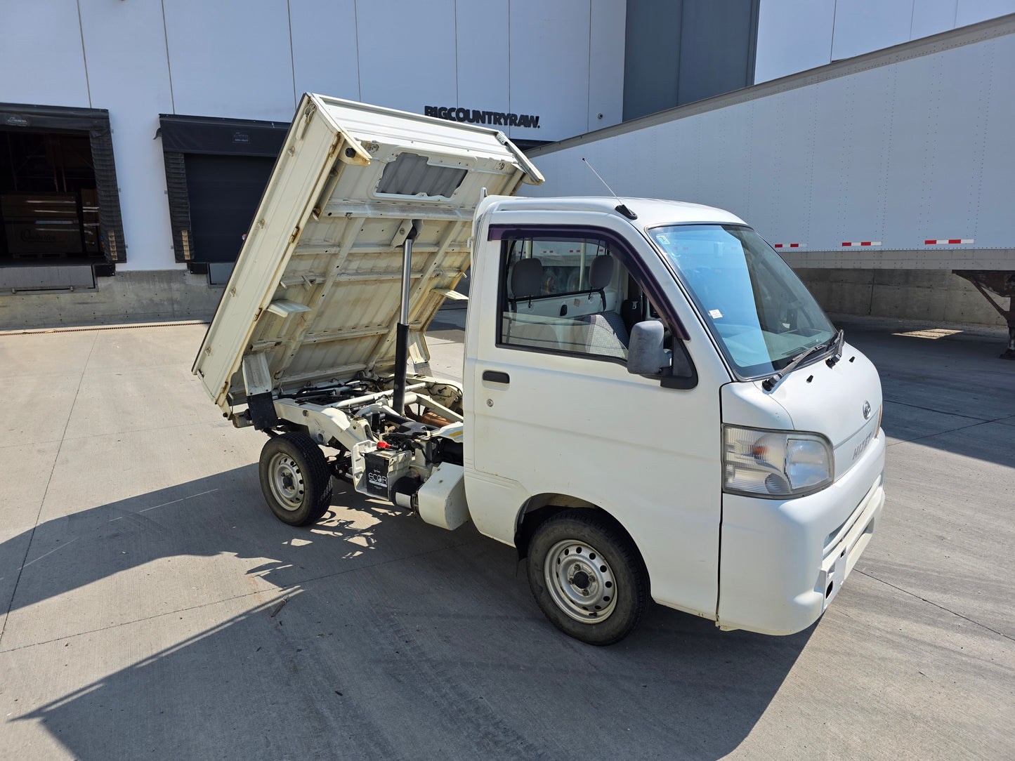 2009 DAIHATSU HIJET 4WD 5 Speed Low Kms DUMP BED Kei Truck