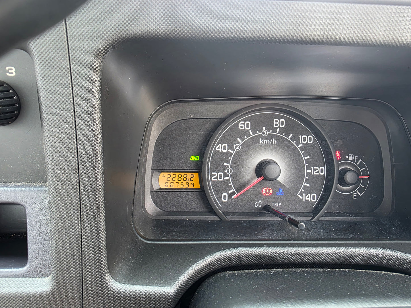 2010 SUBARU SAMBAR 4WD 5 Sp Manual Mini Kei Truck Only 7589kms !!