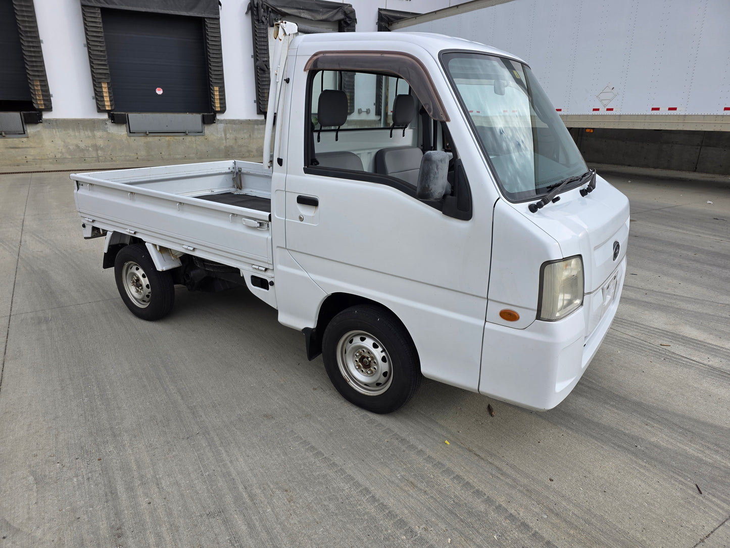 2010 SUBARU SAMBAR 4WD 5 Sp Manual Mini Kei Truck Only 7589kms !!