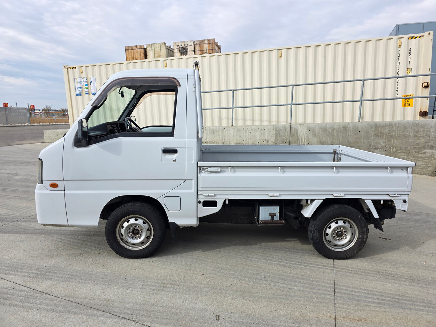 2010 SUBARU SAMBAR 4WD 5 Sp Manual Mini Kei Truck Only 7589kms !!