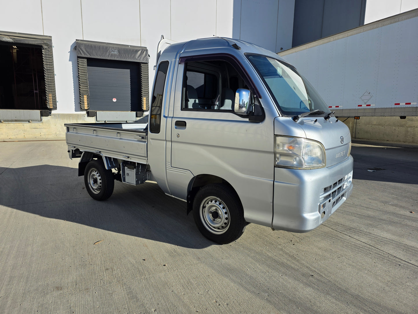 2008 Daihatsu Hijet JUMBO 2WD Auto Clean Mini Kei Truck Silver
