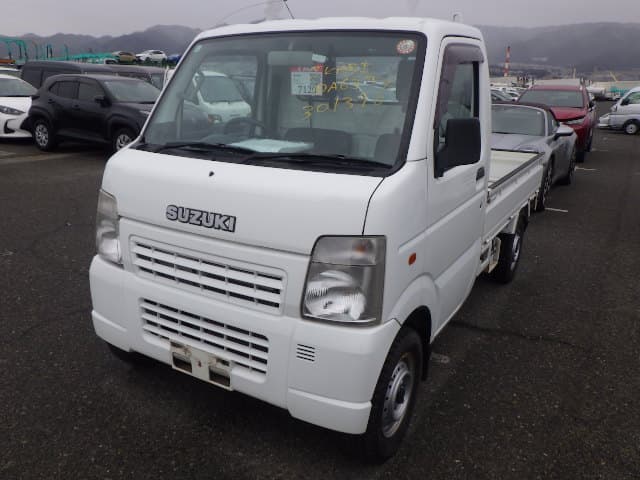 2005 Suzuki Carry Truck Flatbed 4WD 5-Speed Manual with Diff Lock — kei truck for sale in Calgary