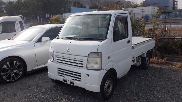 2009 Suzuki Carry Truck Flatbed 4WD 5-Speed Manual — kei truck for sale in Calgary