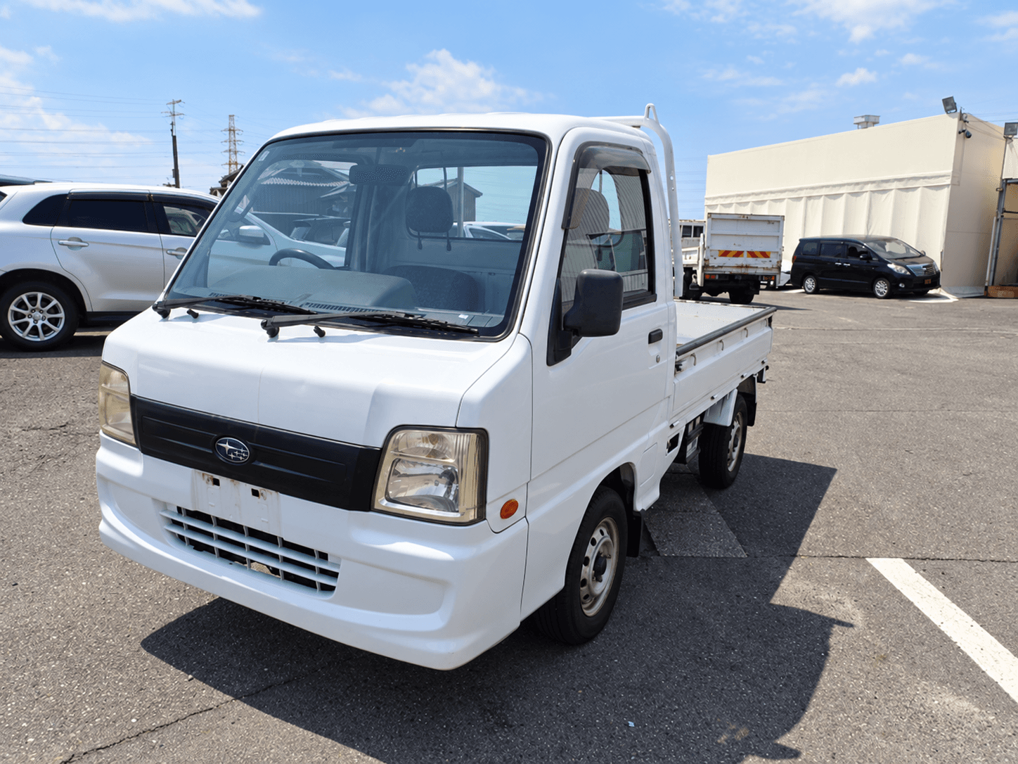 2006 Subaru Sambar SUPERCHARGED Truck Flatbed 4WD Auto — kei truck for sale in Calgary