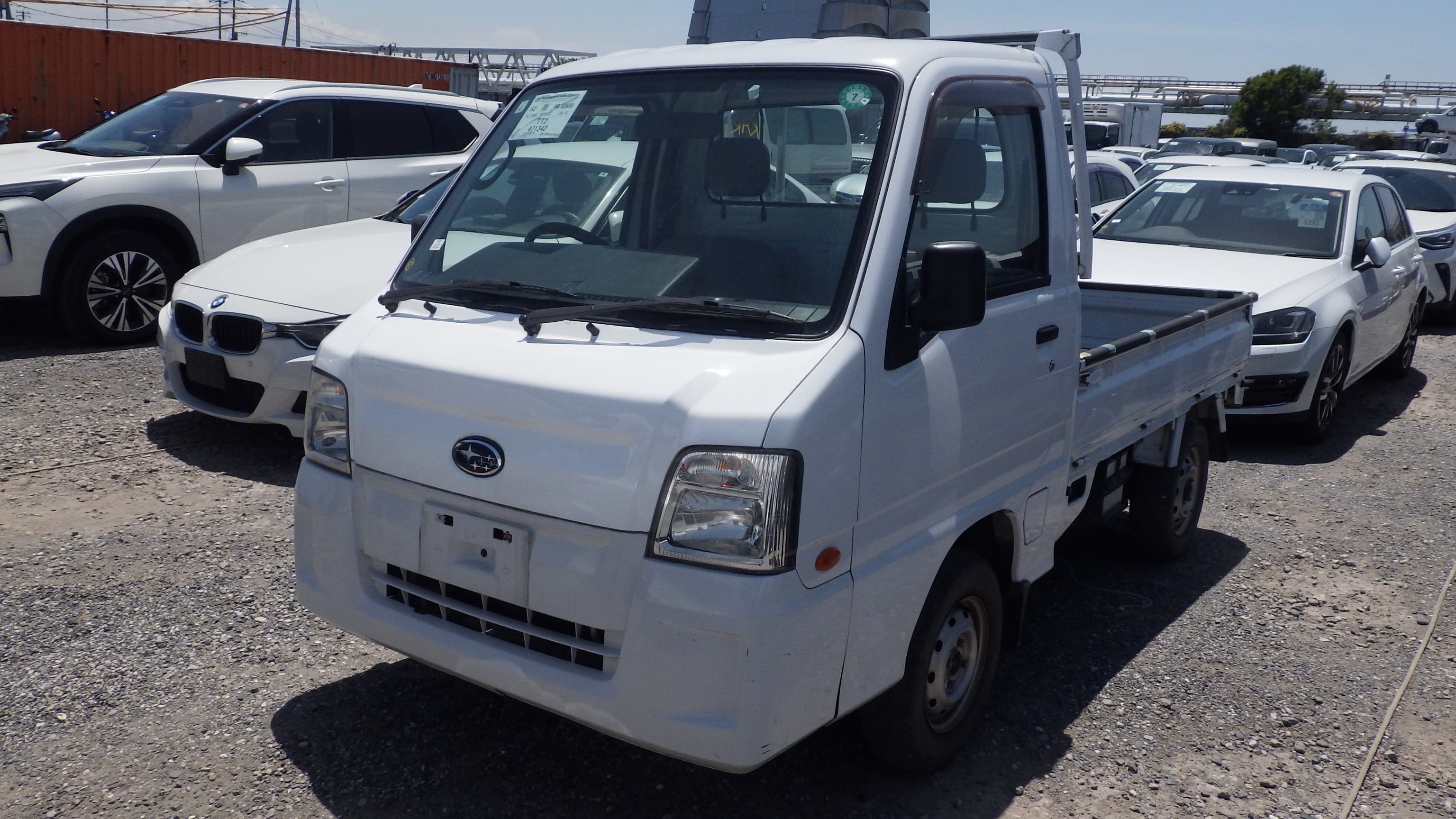 2010 Subaru Sambar Truck Flatbed 4WD 5-Speed Manual — kei truck for sale in Calgary