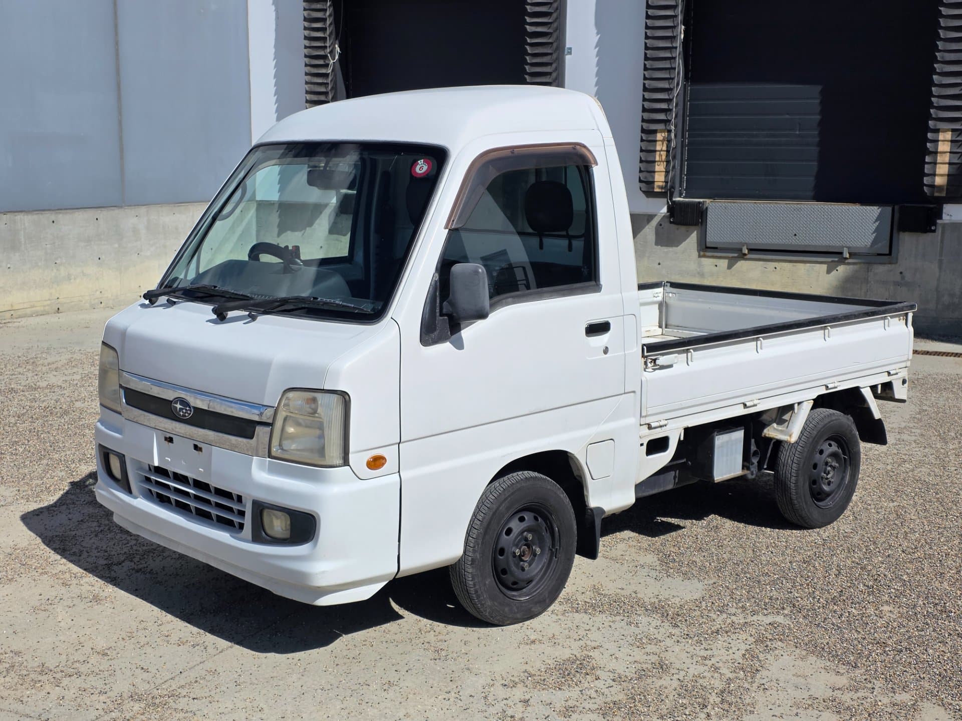 2009 Subaru Sambar Supercharged High Roof 4WD 5-Speed Manual — kei truck for sale in Calgary