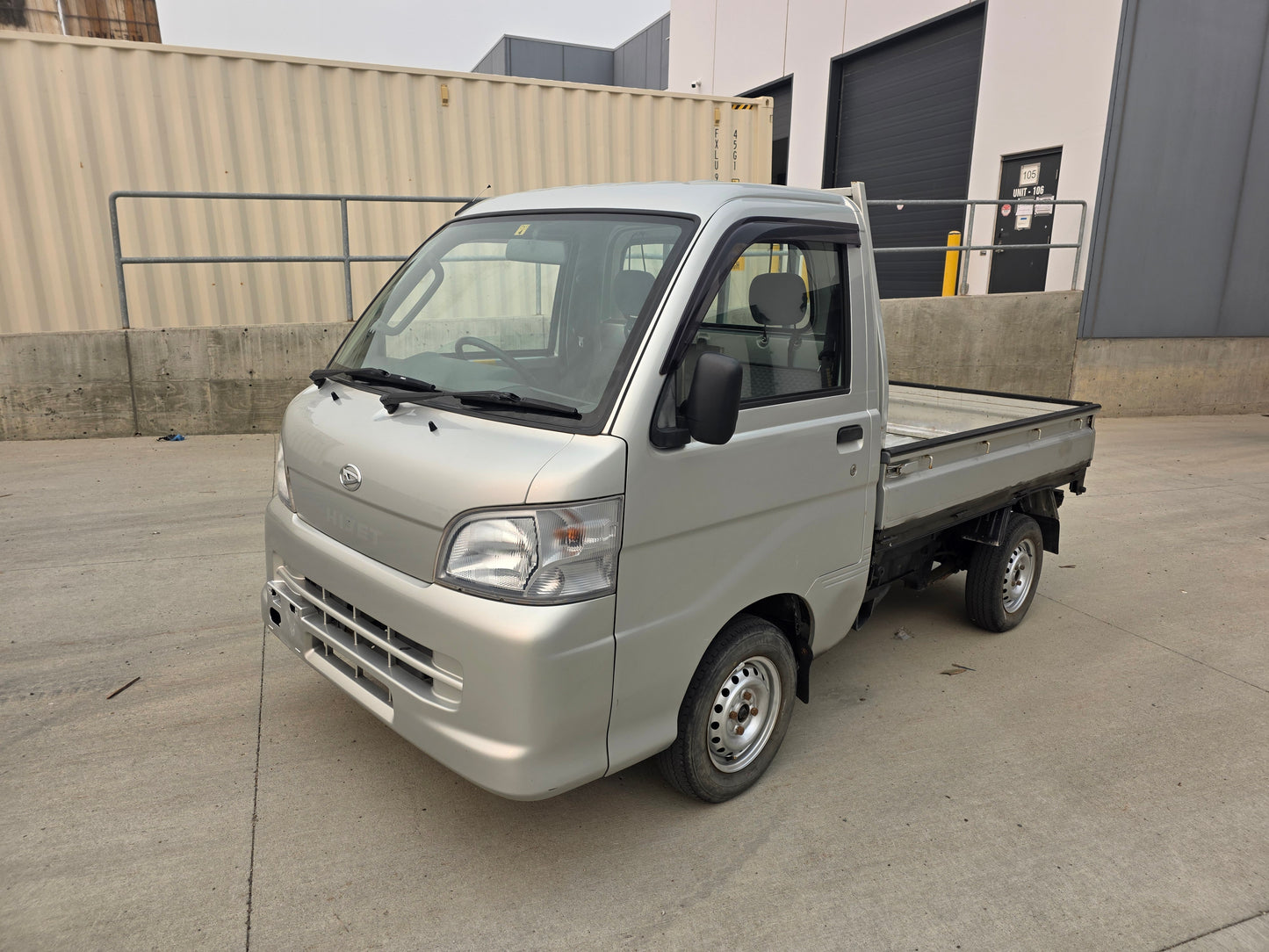 2007 DAIHATSU HIJET 4WD 5 Speed Low Kms DUMP BED Kei Truck