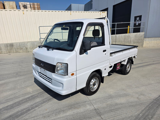 2007 SUBARU SAMBAR AWD 5 Sp Manual Low Kms Mini Kei Truck