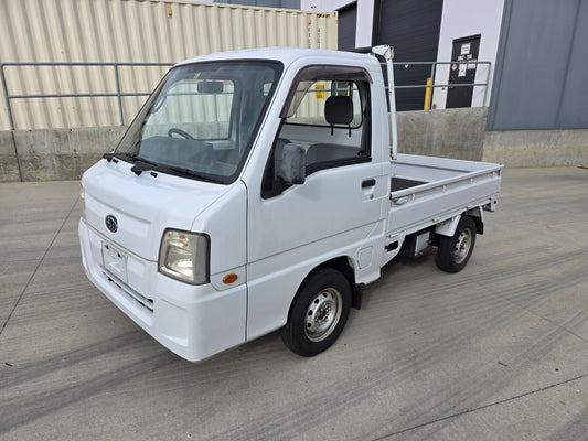 2010 SUBARU SAMBAR 4WD 5 Sp Manual Mini Kei Truck Only 7589kms !!