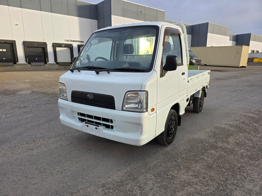 SUPER RARE !! 2005 SUBARU SAMBAR SUPERCHARGED 4WD 5 Speed Manual Mini Kei Truck